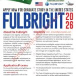 Fulbright Scholarship 2026 – Apply Now for U.S. Graduate Studies