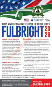 Fulbright Scholarship 2026 – Apply Now for U.S. Graduate Studies